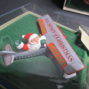 VINTAGE HALLMARK ORNAMENTS-THE SPIRIT OF CHRISTMAS (1982.